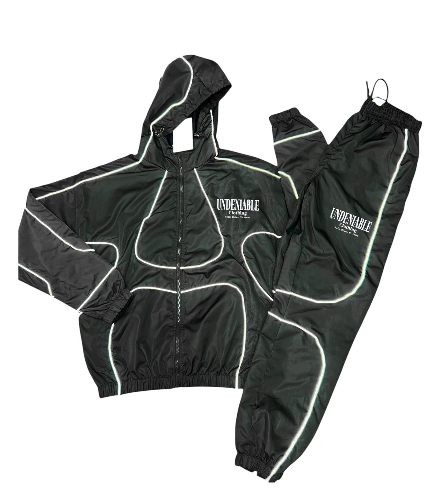 Reflective Windbreaker - Olive Green