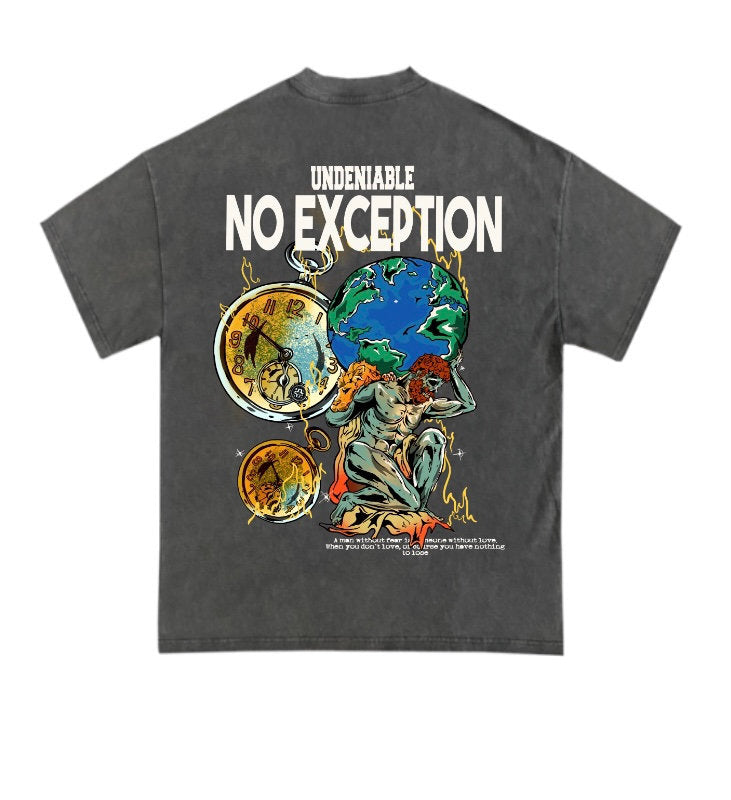 World On Your Back- Smoke Grey