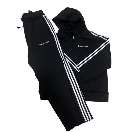 Stripped heavy suits - Black/White