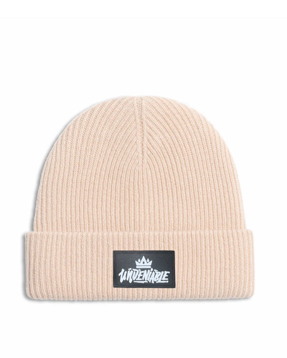 Cashmere Wool Beanie - Cream