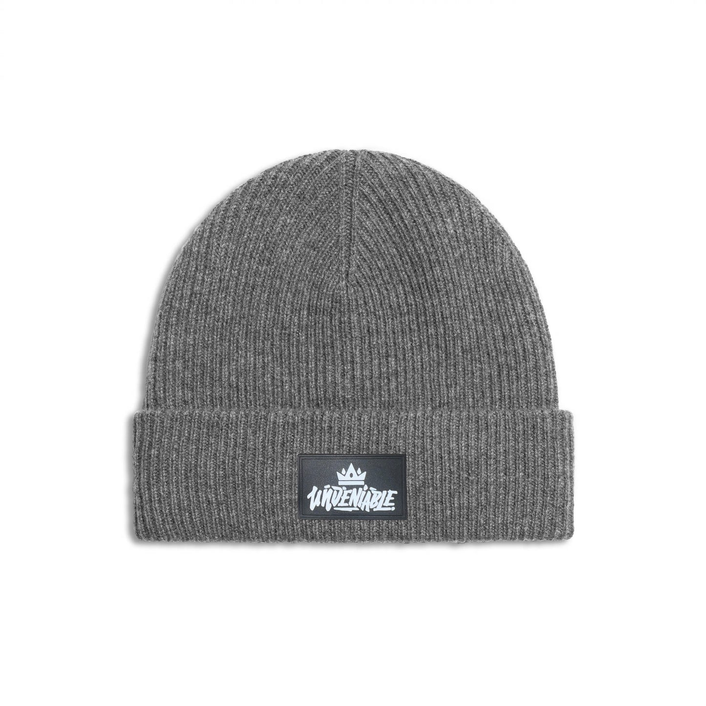 Cashmere Wool Beanie - Smoke Grey