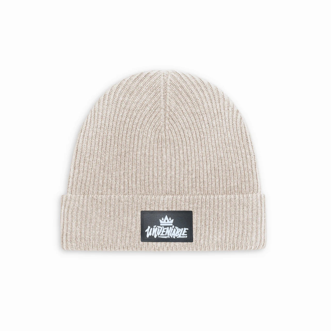 Cashmere Wool Beanie - Oat