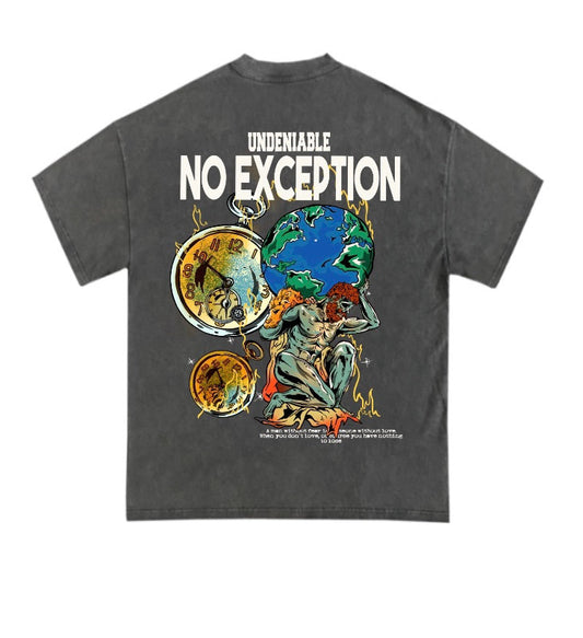World On Your Back- Smoke Grey